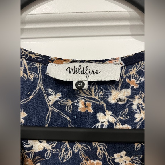 Wildfire Floral Front Zip Maxi Dress - Picture 2 of 4